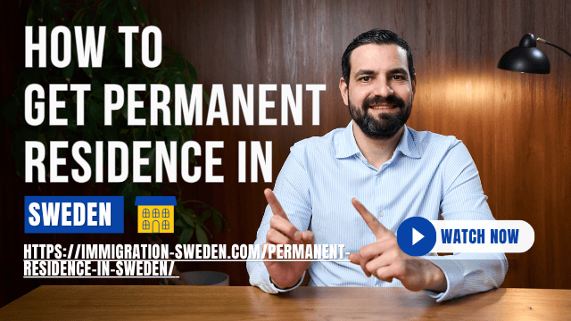 Video: How to Obtain Permanent Residency in Sweden